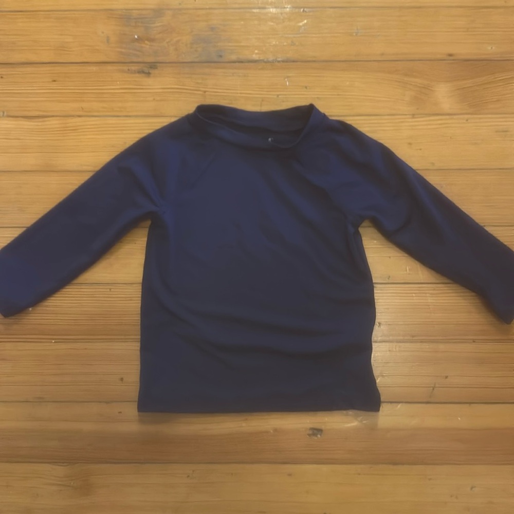 Cat & Jack Navy Blue Rash Guard size 12mo